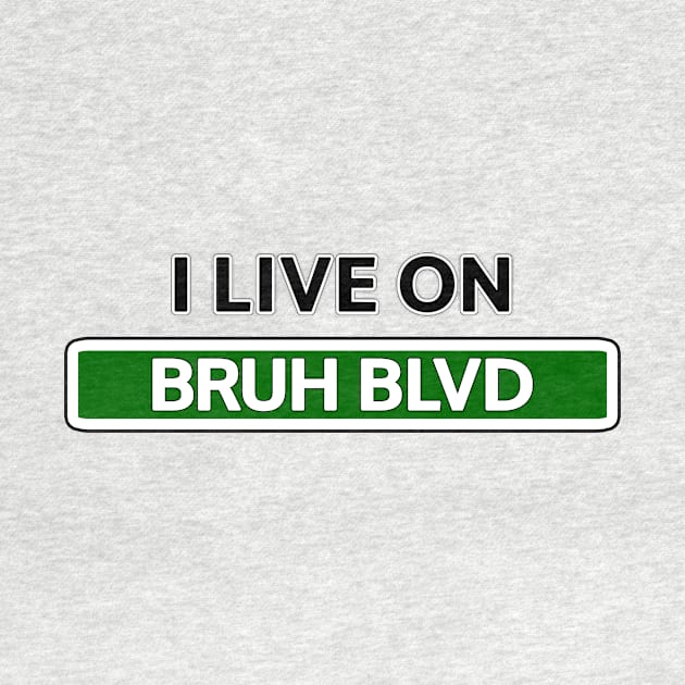 I live on Bruh Blvd by Mookle